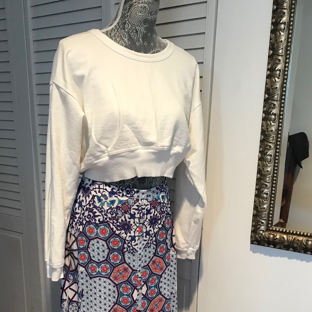 US BOYS crop top sweatshirt